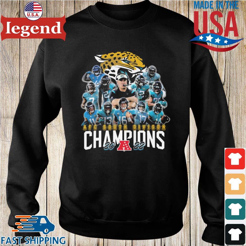 Jacksonville Jaguars 2022 AFC South Division Champions T-shirt