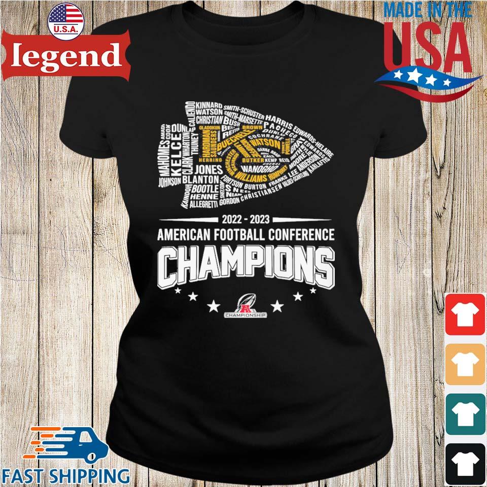 2022-2023 American Football Conference Champions Kansas City Chiefs Tee, Kc  Chiefs Gifts in 2023