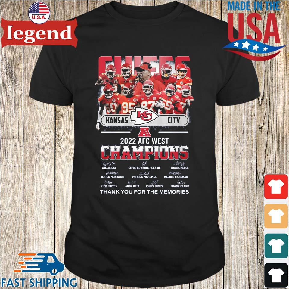 Official Kansas City Chiefs AFC West Champions Gear, Chiefs