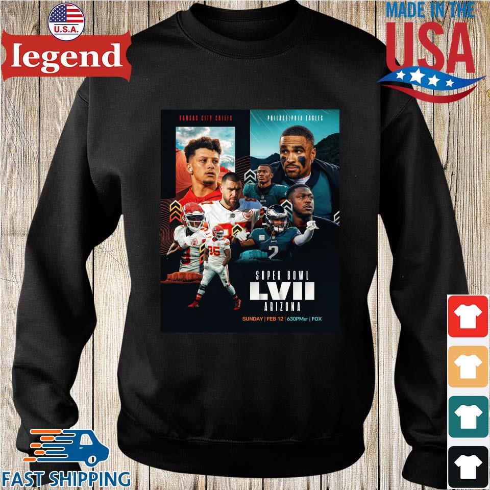 Philadelphia Eagles Super Bowl LVII Arizona 2023 shirt, hoodie, sweater,  long sleeve and tank top