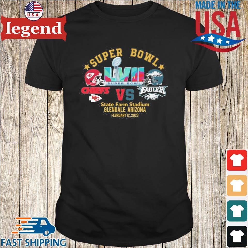 Official super Bowl 2023 Chiefs Vs Eagles shirt, hoodie