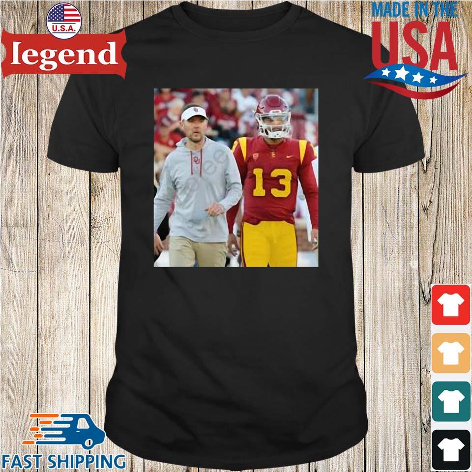 Lincoln Riley And Caleb Williams T shirt Sweater Hoodie And Long Sleeved Ladies Tank Top