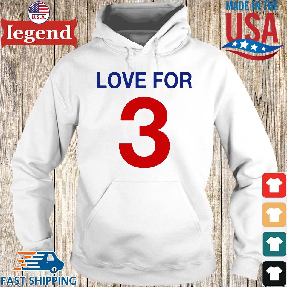 Love For 3 Damar Hamlin 2023 Shirt, hoodie, sweater, long sleeve