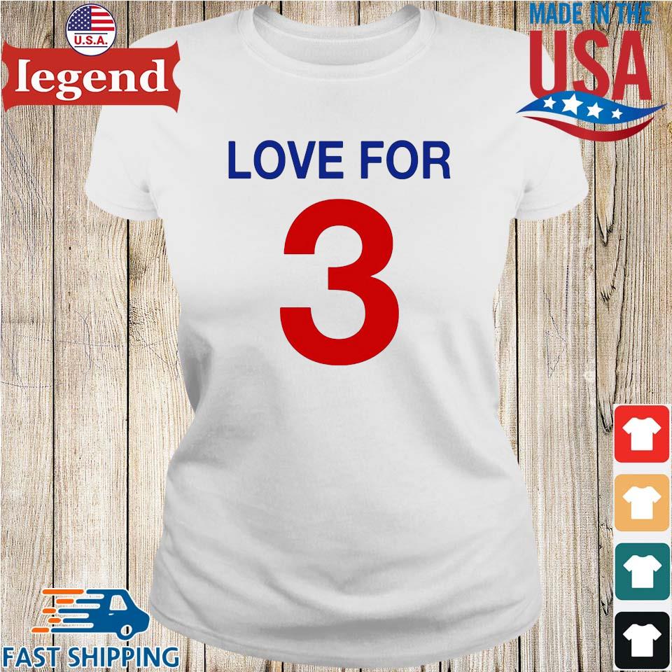 Love For 3 Damar Hamlin Shirt - High-Quality Printed Brand