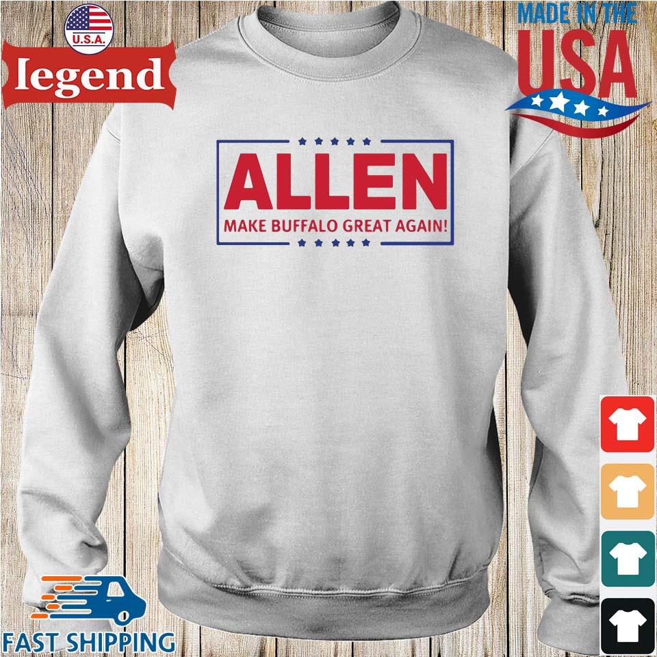 Top Make buffalo great again allen mbga josh allen shirt, hoodie