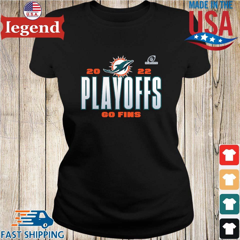 Miami Dolphins go Fins logo 2023 T-shirt, hoodie, sweater, long