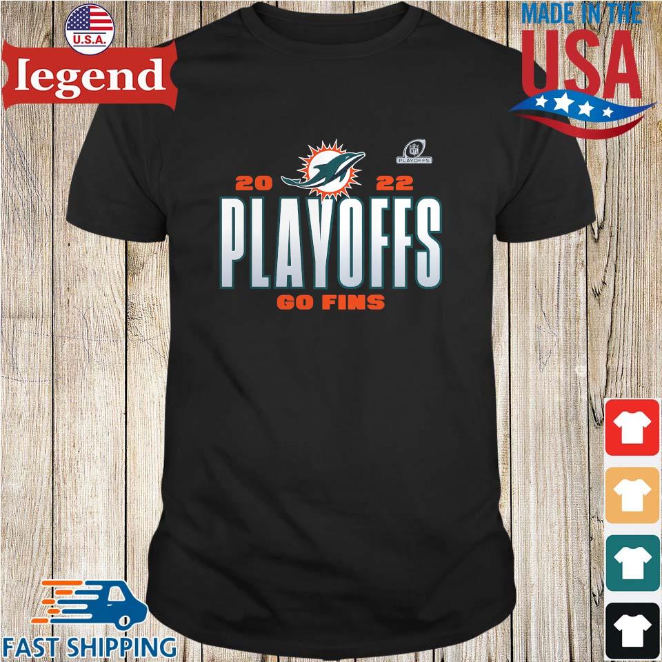 Miami Dolphins Playoffs 2022 Go Fins shirt, hoodie, sweater, long sleeve  and tank top