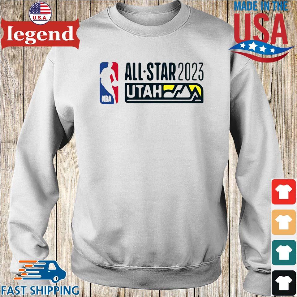 NBA All Star 2023 Utah Jazz Logo T-Shirt, hoodie, sweater, long