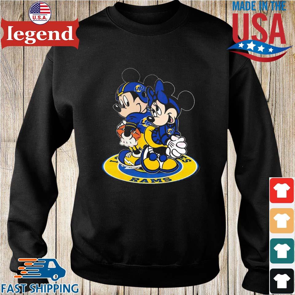 Nfl Los Angeles Rams Mickey And Minnie T-shirt,Sweater, Hoodie