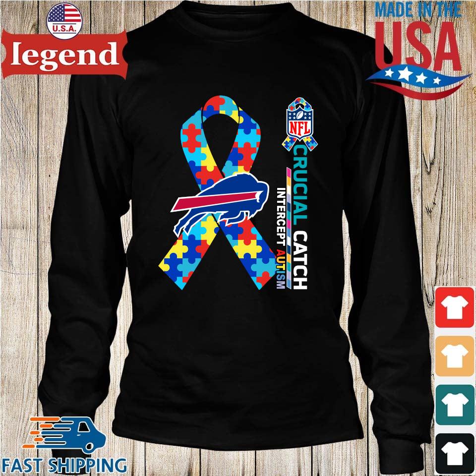 Buffalo Bills Crucial Catch Intercept Autism 2023 shirt