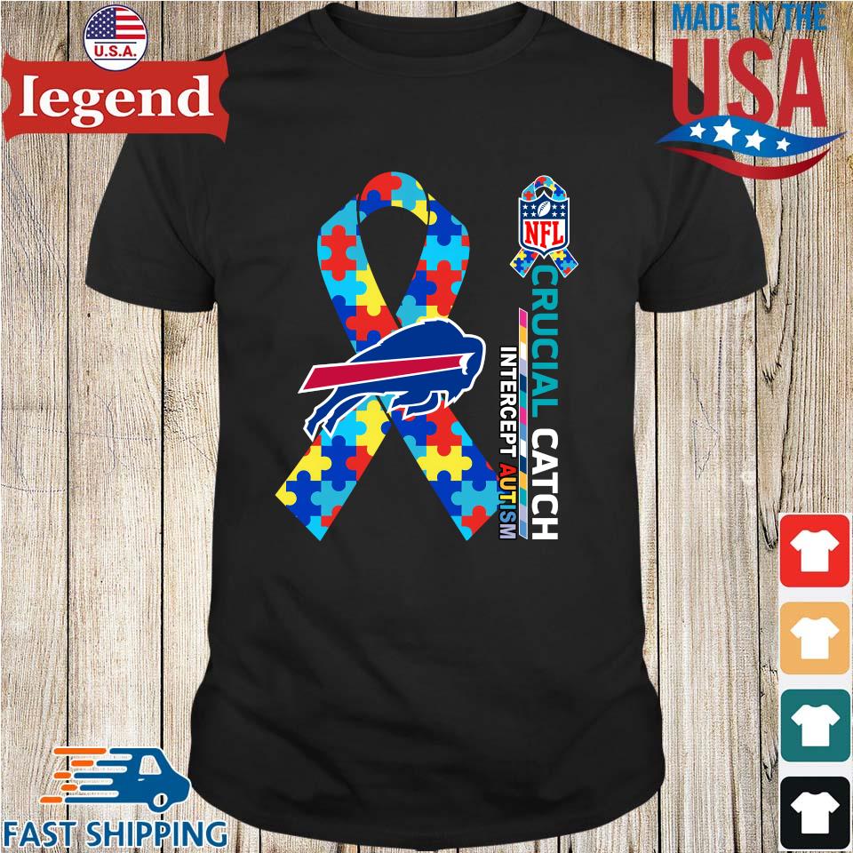 Buffalo Bills Crucial Catch Intercept Autism 2023 shirt