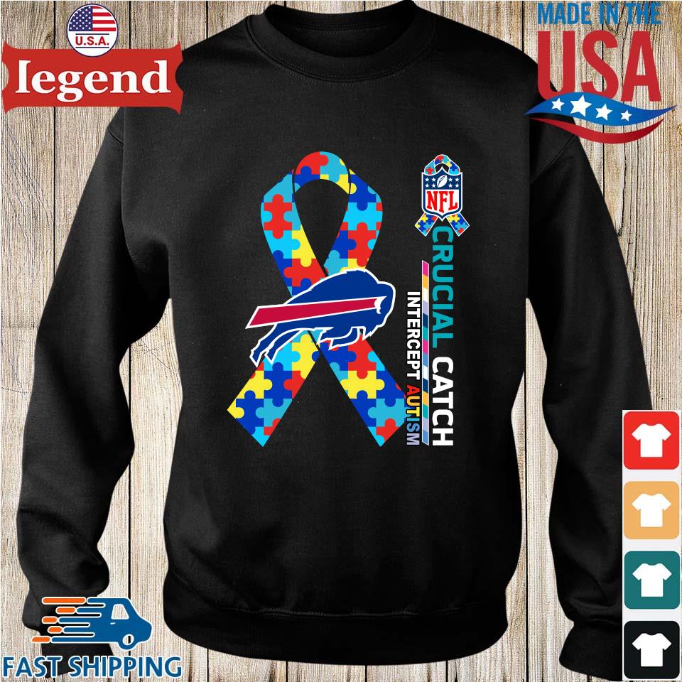 Buffalo Bills Crucial Catch Intercept Autism 2023 shirt