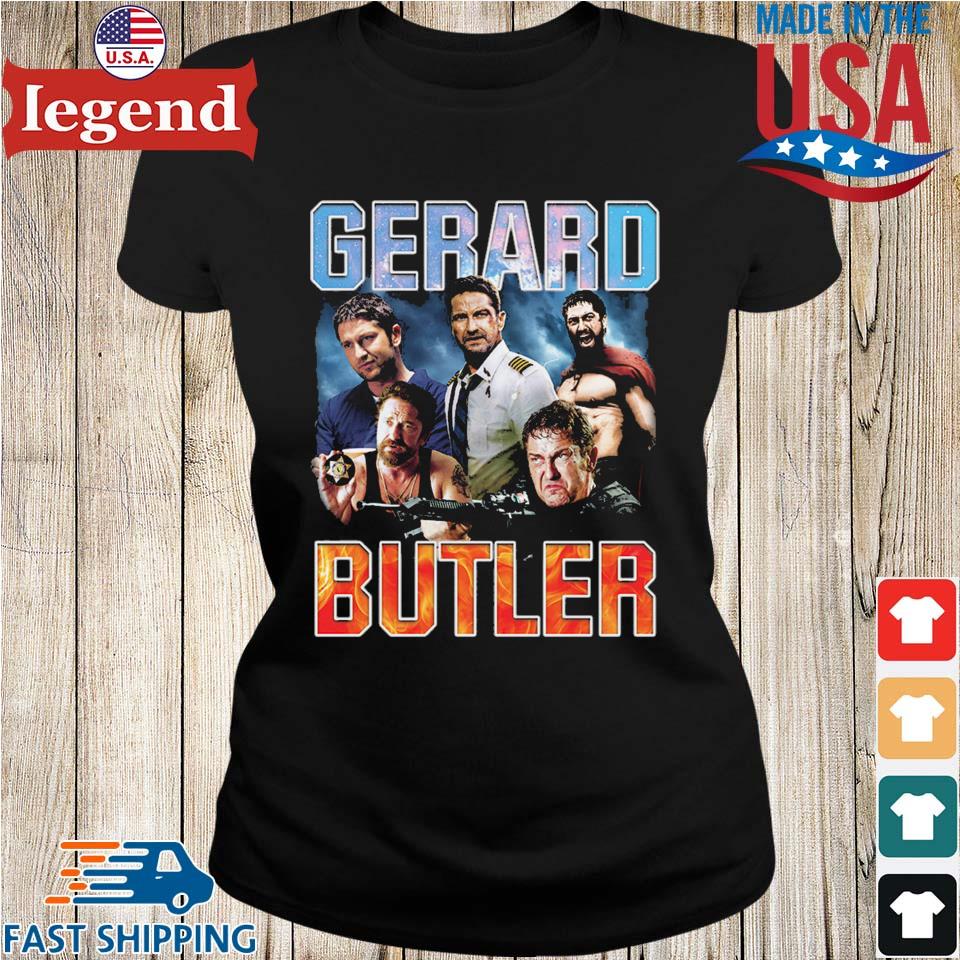 Official Gerard Butler Sweatshirt,Sweater, Hoodie, And Long Sleeved,  Ladies, Tank Top