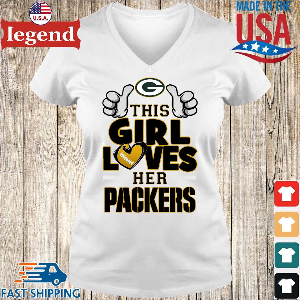 Official Heart Green Bay Packers shirt, hoodie, sweater and v-neck t-shirt