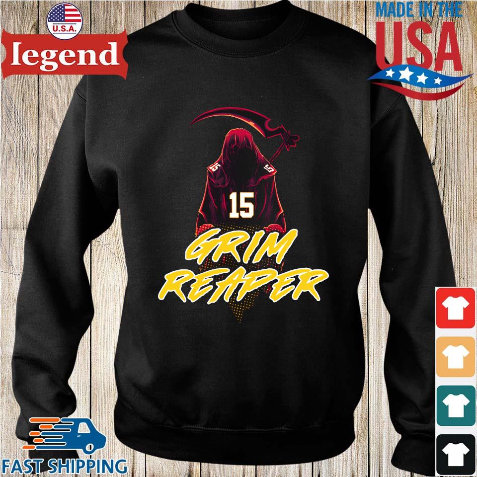 Mahomes KC Chiefs Grim Reaper shirt,Sweater, Hoodie, And Long Sleeved,  Ladies, Tank Top