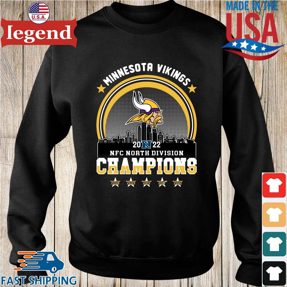 Go Minnesota Vikings Nfc North Division Champions 2022 Long Sleeve Shirt,  hoodie, sweater, long sleeve and tank top