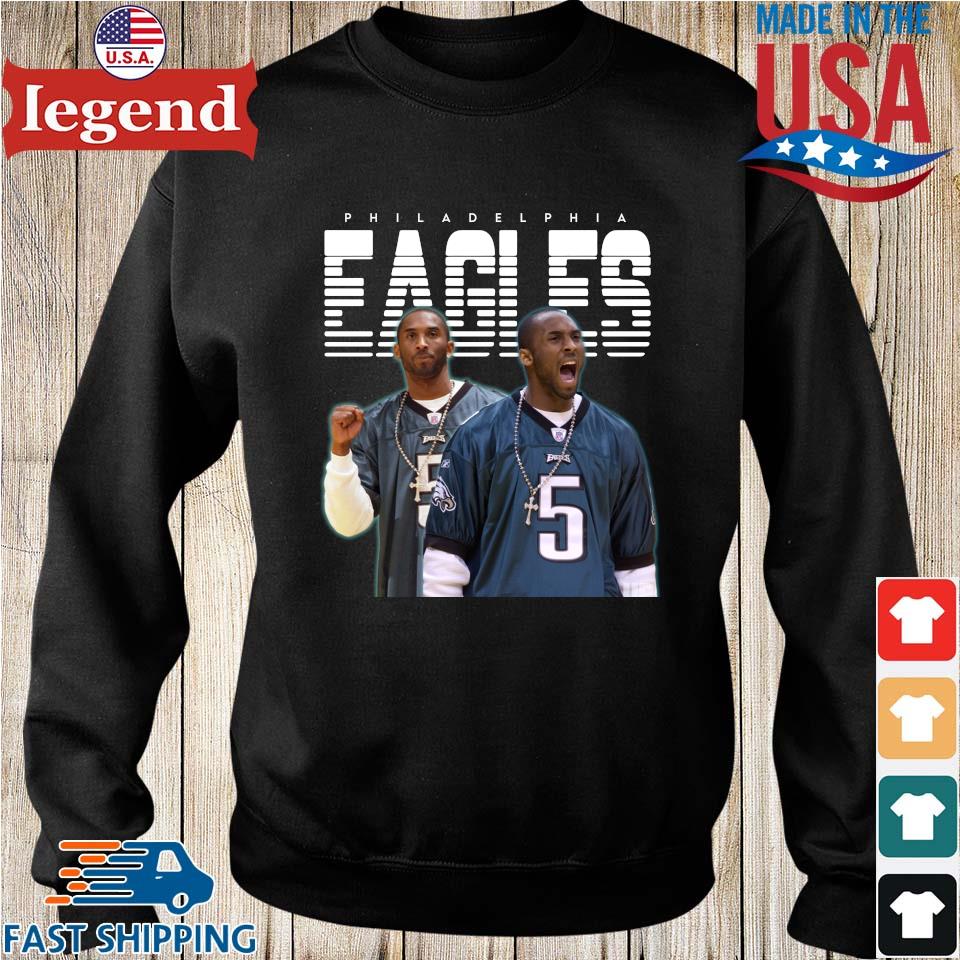 Official Philadelphia Eagles Jalen Hurts Wearing Kobe Bryant  T-shirt,Sweater, Hoodie, And Long Sleeved, Ladies, Tank Top