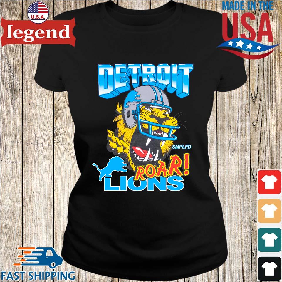 Best Detroit Lions Roar X Smplfd Shirt, hoodie, sweater, long sleeve and  tank top