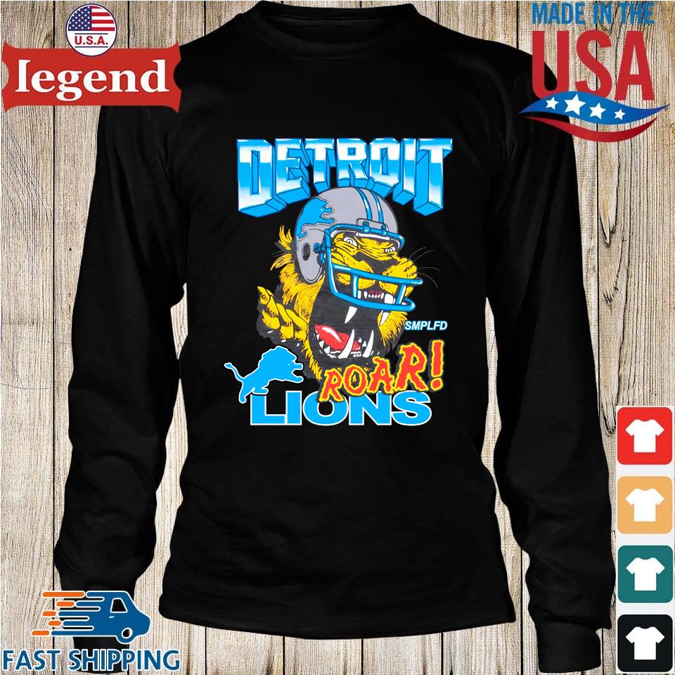 Roary Mascot Detroit Lions T-Shirt - Cruel Ball