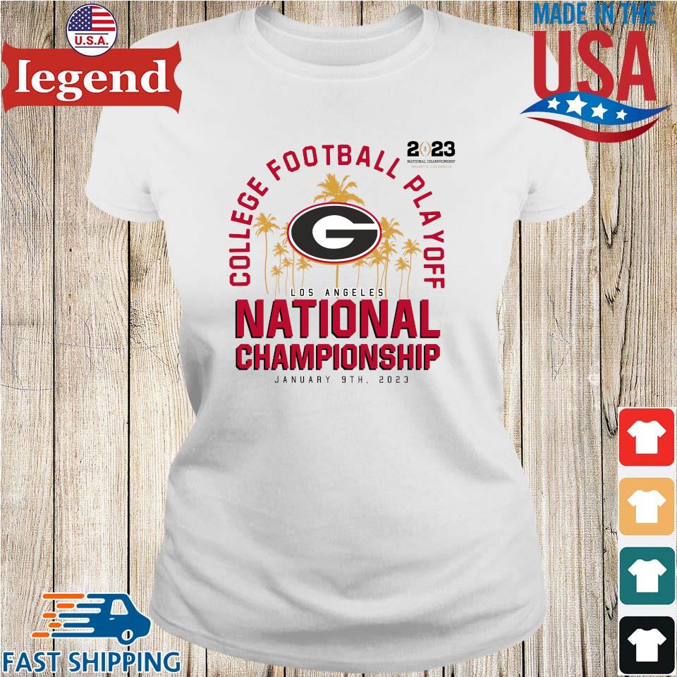 Official 2023 Georgia Bulldogs National Championship T-shirt