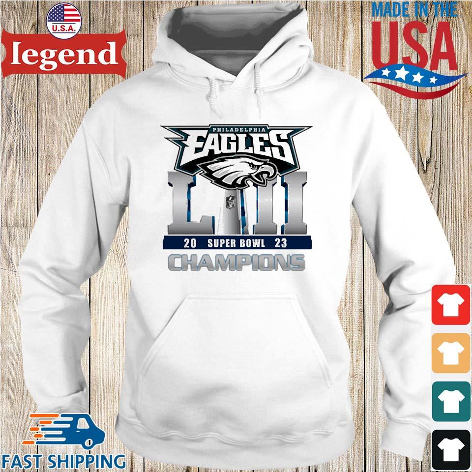 Philadelphia Eagles NFL Champions Super Bowl LVII 2023 T-shirt,Sweater,  Hoodie, And Long Sleeved, Ladies, Tank Top