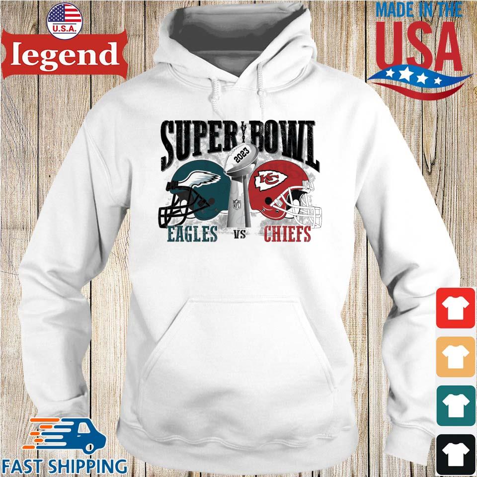 Super Bowl 2023 Philadelphia Eagles Vs Kansas City Chiefs Hoodie