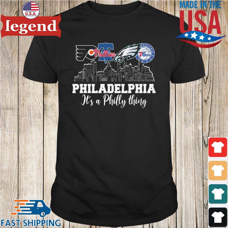 Philadelphia It's a Philly Thing Skyline T-Shirt – Black