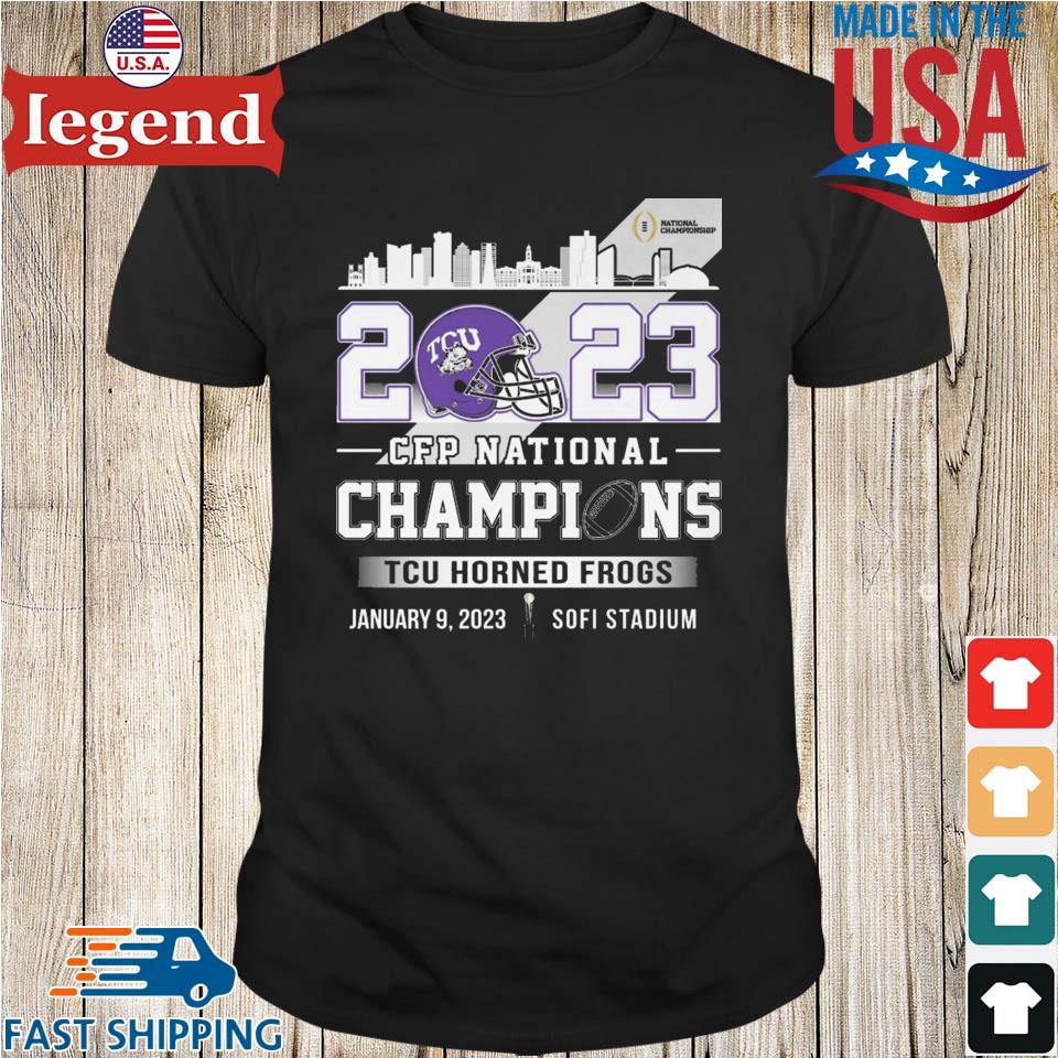 TCU Horned Frogs CFP National Champions 2023 T Shirt Unisex T Shirt