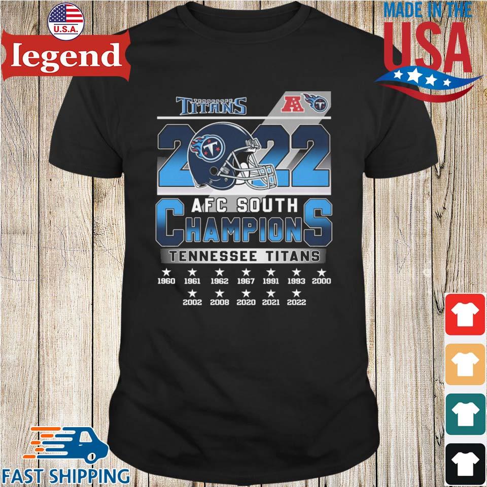 Tennessee Titans T-Shirts, Titans AFC South Champs Shirt, Tees