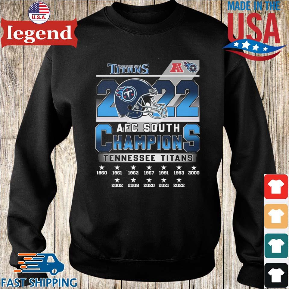 Tennessee Titans AFC South Champions 2021 Shirt, hoodie, sweater, long  sleeve and tank top