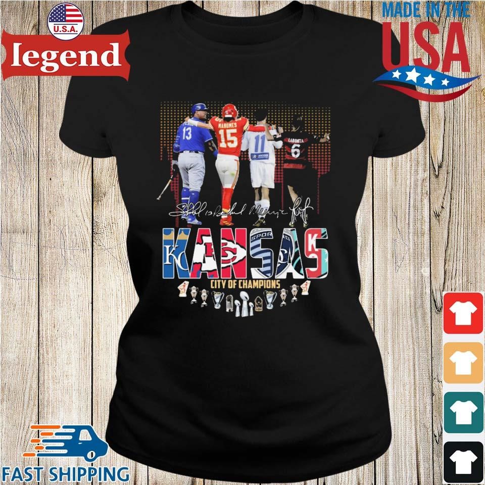 Kansas City Patrick Mahomes Salvador Perez signatures shirt, hoodie,  sweater, long sleeve and tank top