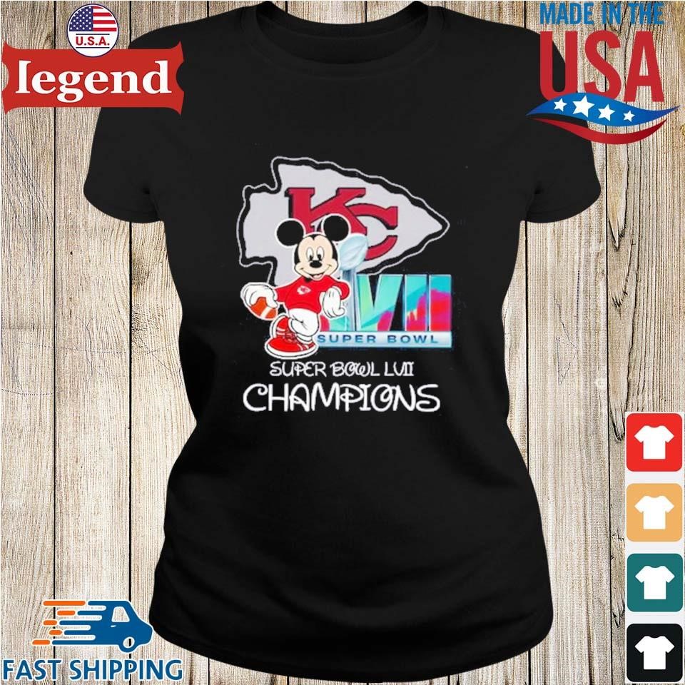 Mickey Mouse Kansas City Chiefs 2023 Super Bowl LVII shirt, hoodie,  sweater, long sleeve and tank top