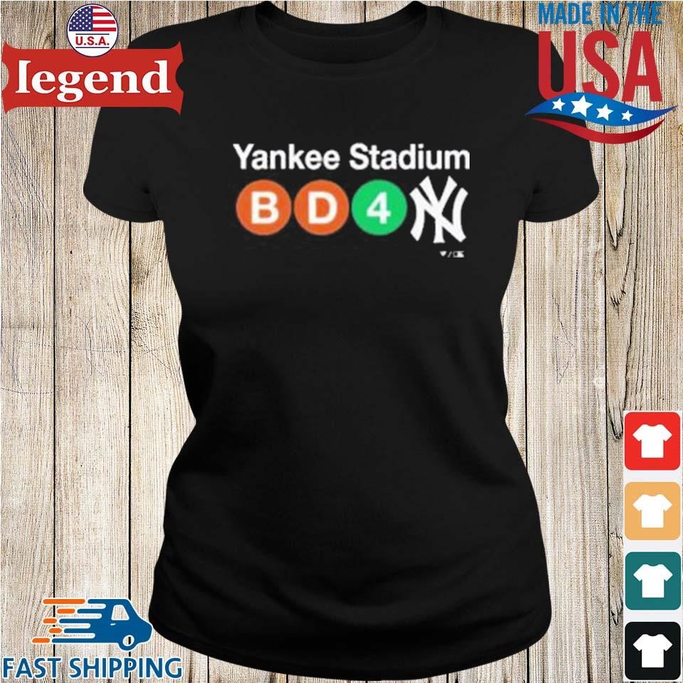 New York Yankees Stadium NY Subway shirt, hoodie, sweater, long