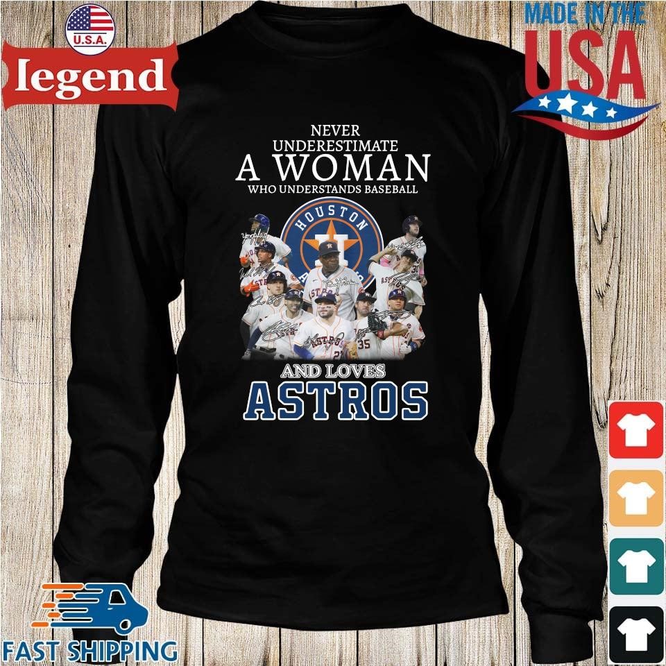 Official Ladies Houston Astros T-Shirts, Ladies Astros Tees