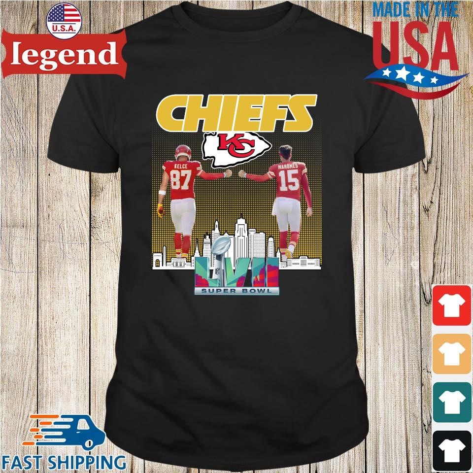 Chiefs Super Bowl LVII Champions Shirt, Travis Kelce, Patrick