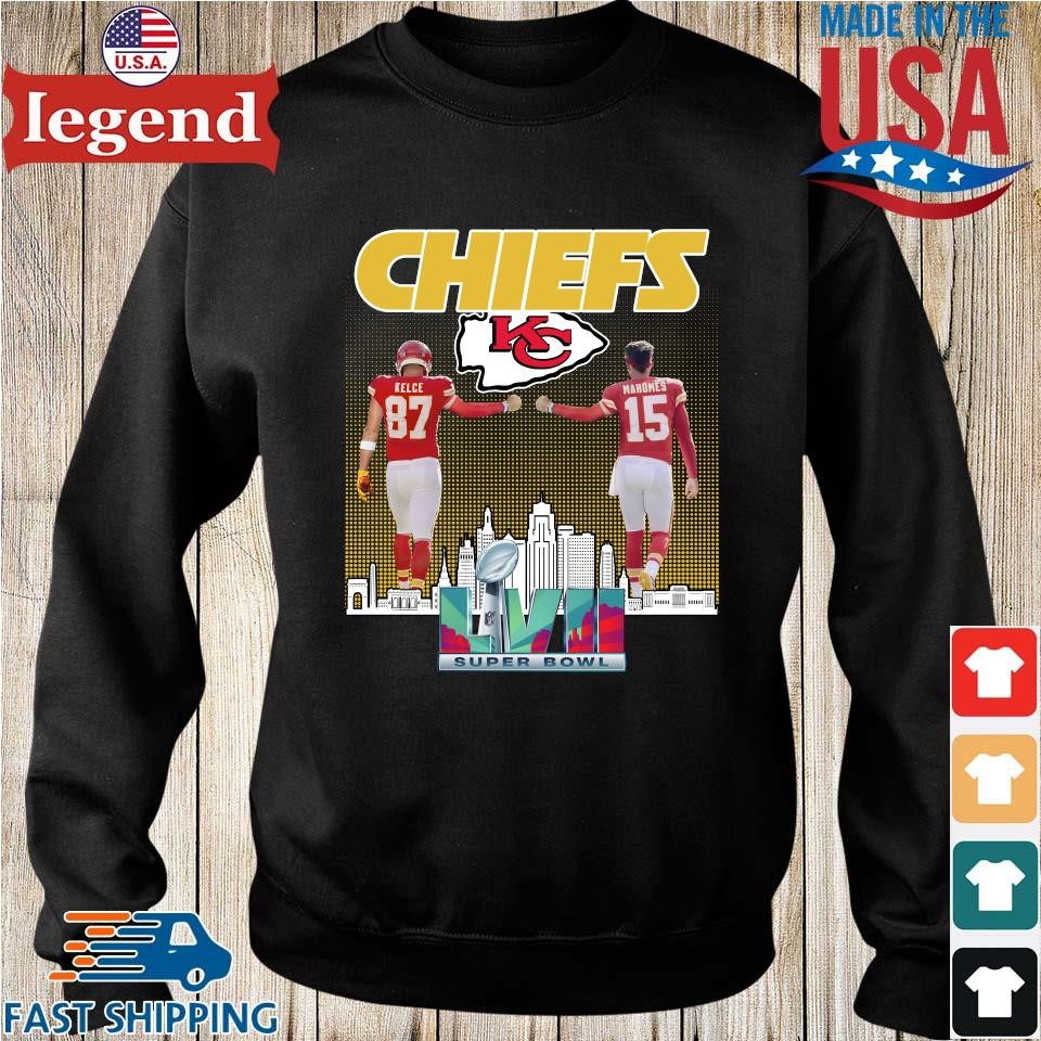 Chiefs Super Bowl LVII Champions Shirt, Travis Kelce, Patrick Mahomes -  Bring Your Ideas, Thoughts And Imaginations Into Reality Today