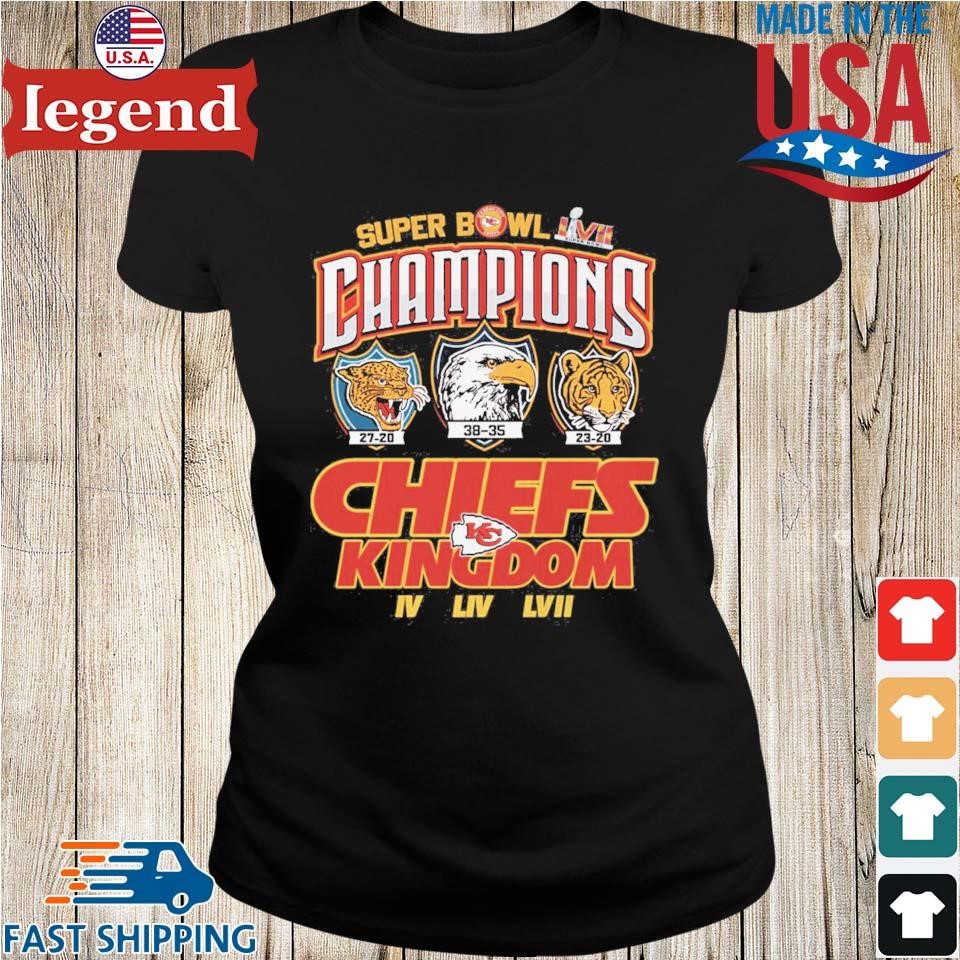 Design kansas City Chiefs Win Super Bowl LIV Champions 2023 2023 T-Shirt,  hoodie, sweater, long sleeve and tank top