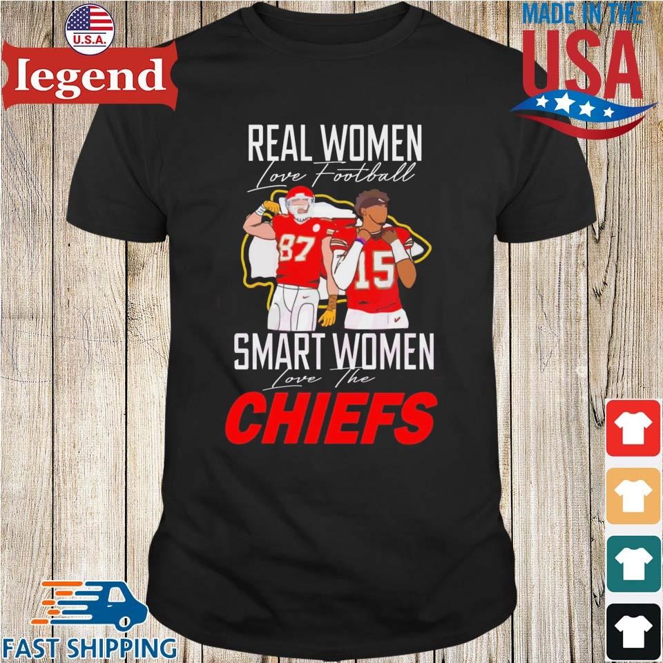 Travis Kelce Shirt Real Woman Love Football Smart Women Love The