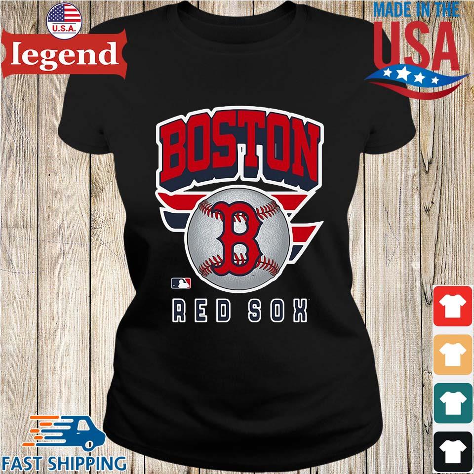 Women's '47 Navy Boston Red Sox Statement SOA Long Sleeve T-Shirt Size: Small