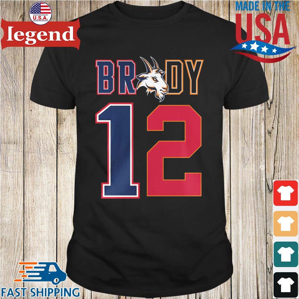 Hall of Fame Tom Brady 12 Shirt