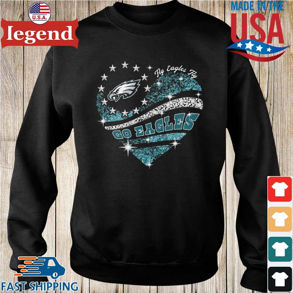 Heart Philadelphia Eagles Shirt, hoodie, longsleeve, sweatshirt, v