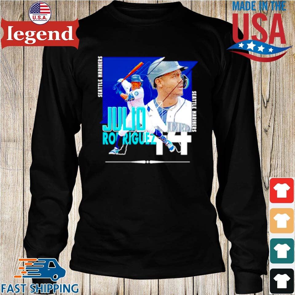 Julio rodriguez seattle mariners baseball poster shirt, hoodie