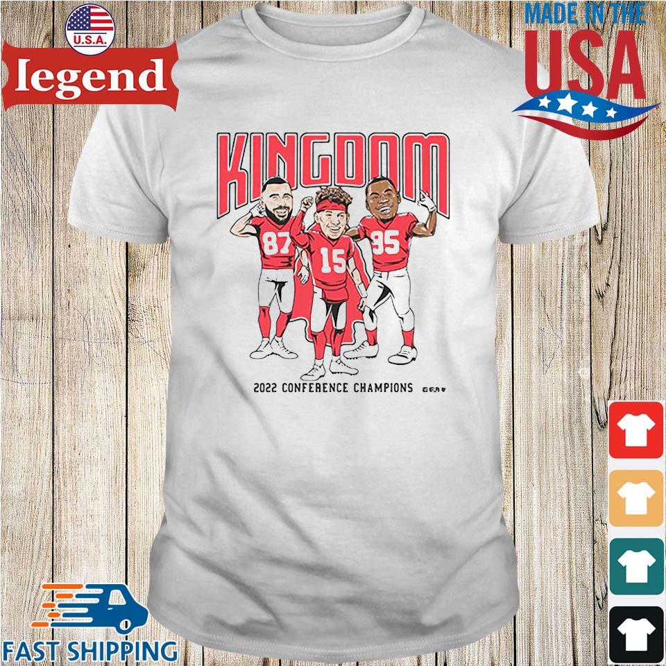 Kansas City Chiefs 2022 Conference Champions Caricatures T-shirt,Sweater,  Hoodie, And Long Sleeved, Ladies, Tank Top