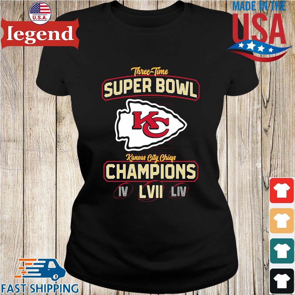 Kansas City Chiefs JH Design Super Bowl LVII Champions Team Reversible Wool  Full-Snap Jacket - Black