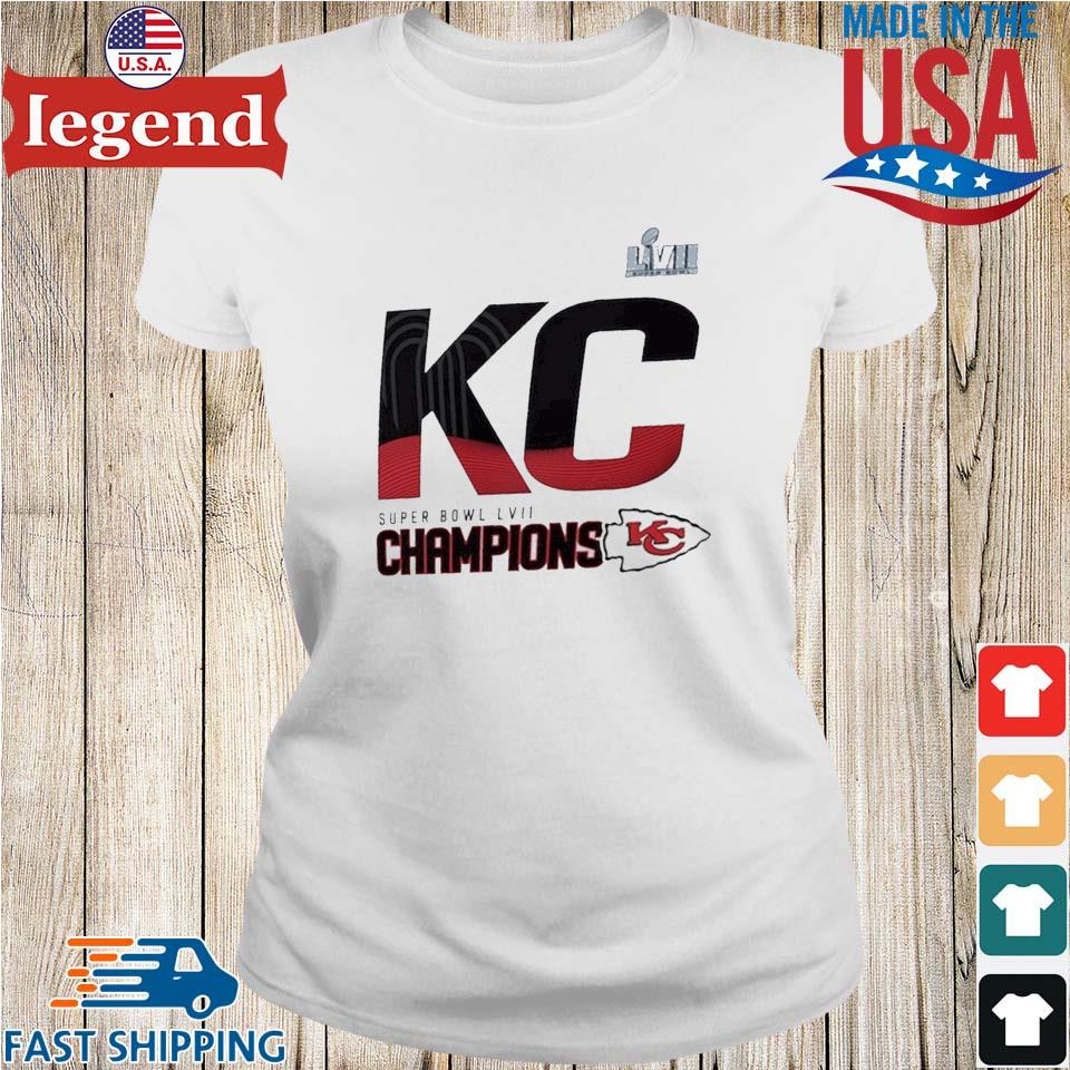 Official Kansas City Chiefs Nike Super Bowl LVII Champions Local T