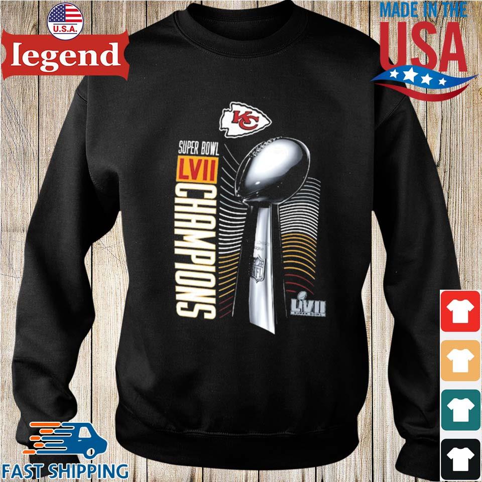 Kansas City Chiefs Nike Super Bowl LVII Champions Lombardi Trophy T-Shirt,  hoodie, sweater, long sleeve and tank top