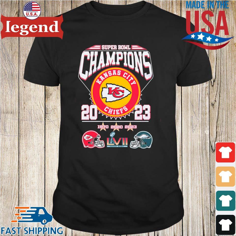 Kansas City Chiefs Super Bowl Champions 2023 1970 2020 2023 Lvii T
