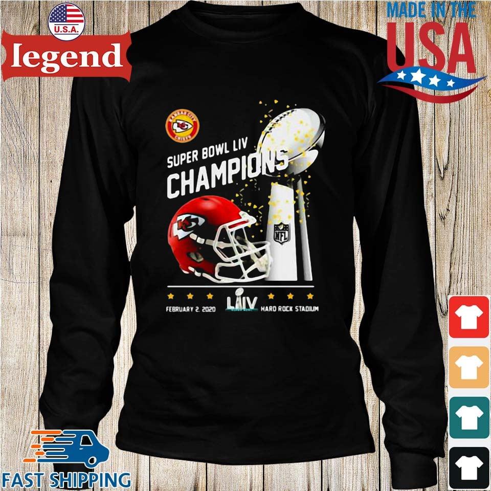 Kansas City Chiefs Super Bowl LIV Champions 2020 Official T-Shirt