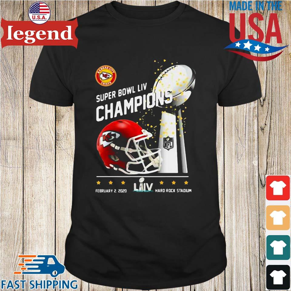 Kansas City Chiefs 2022 Super Bowl LIV Champions T-Shirt - REVER LAVIE