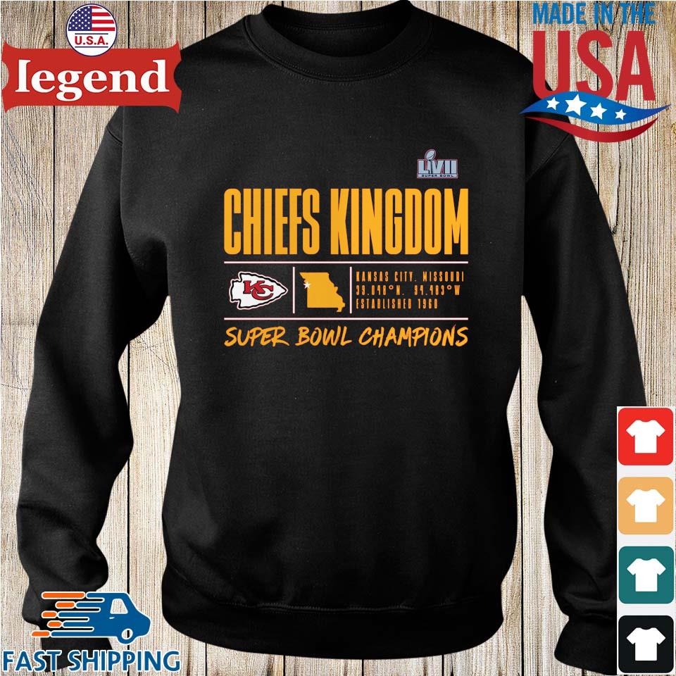 Kansas City Chiefs Super Bowl Lvii Champions Big Tall Slot Receiver T-shirt